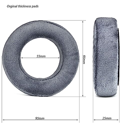 Headphone Earpads Replacement Ear Pads Cover Cushions Compatible with Beyerdynamic DT700 Prox DT900 Prox Headphone (normal grey earpads) miniatura 2