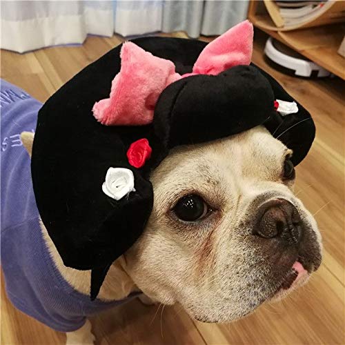 Amazon | 【24HOURS】犬 着物 かつら 正月 ちょんまげ ハロウィン 