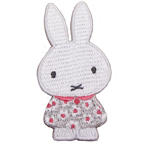 ミノダ miffy スプリングフラワー ワッペン ワンピース D02Y9581
