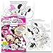 Disney Shop Minnie Mouse Paint with Water Super Set for Kids Toddlers Bundle ~ 2 Mess Free Books with Water Surprise Brush, Pen and Stickers (Minnie Mouse Party Supplies)