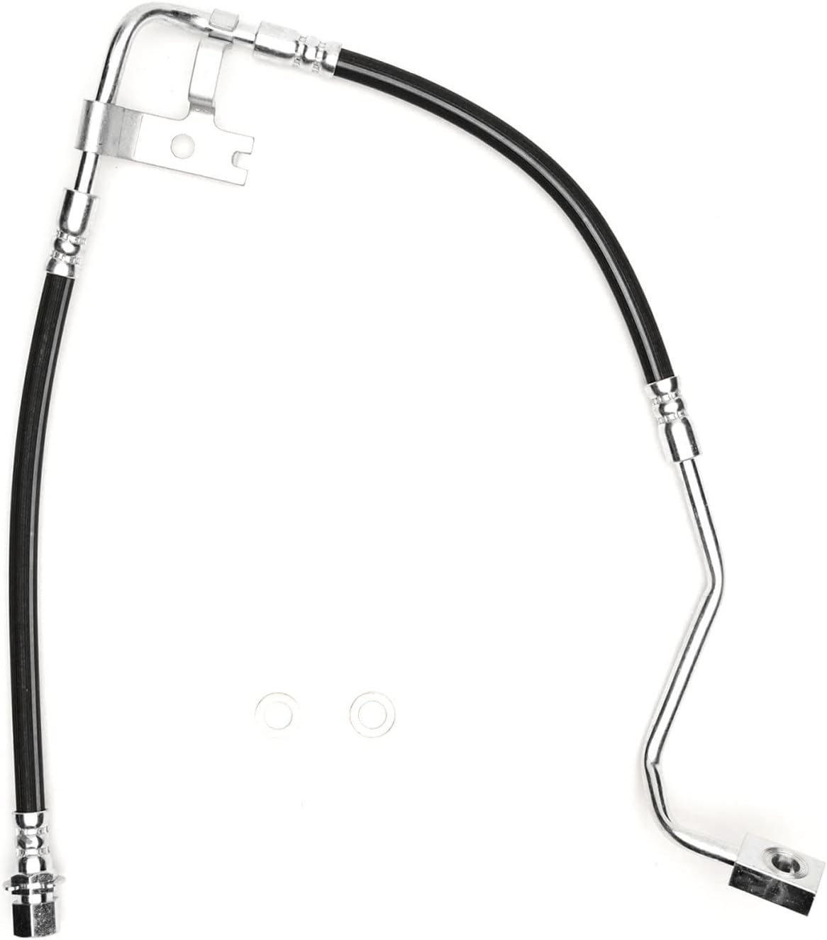 Dynamic Friction Company Front Right Brake Line Hose 350-40184 For 2000-2003 Dodge Durango, 2000-2004 Dodge Dakota