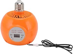 Chauffage De Poulailler Avec Thermostat – 600W/300W, Température Réglable – Pour Volailles, Canards