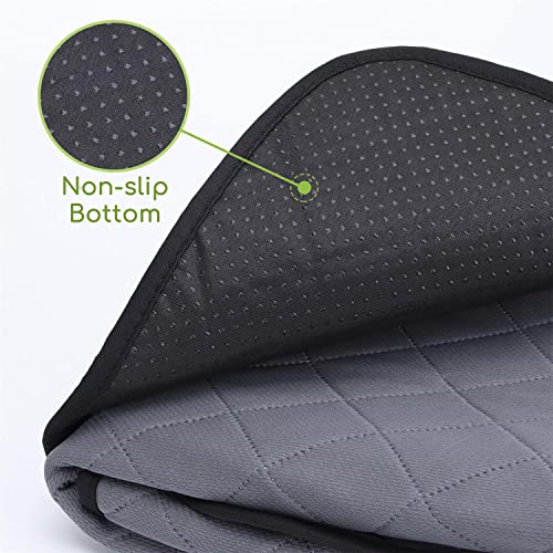 Nobleza 2 Pack Washable Puppy Pads Reusable, Large 81x72cm Dog Training Mat, Super Absorbent Leak-proof Incontinence Pet Pee Pad, Waterproof Non-slip Bottom Whelping Pads for Cat Rabbit - Image 9