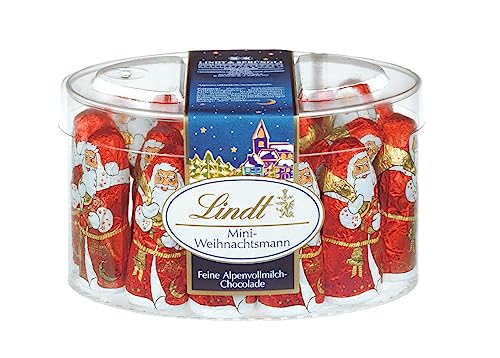 Lindt Schokolade Mini Weihnachtsmänner Vollmilchschokolade , 200 g...