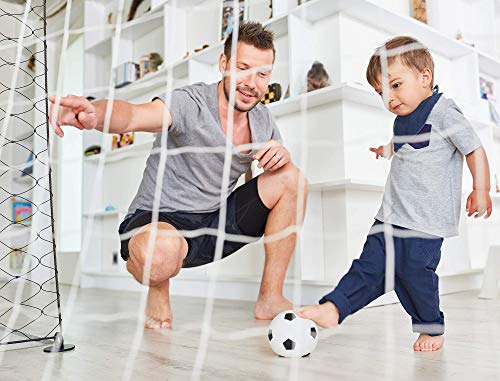 3-Pack Mini Soft Kids Soccer Ball - Soccer Balls For Toddlers & Babies - Perfect For Developing Motor Skills And Safe Play Indoors And Outdoors -Toddler Soccer Goal Toys & Baby Soccer Goals #TOP4