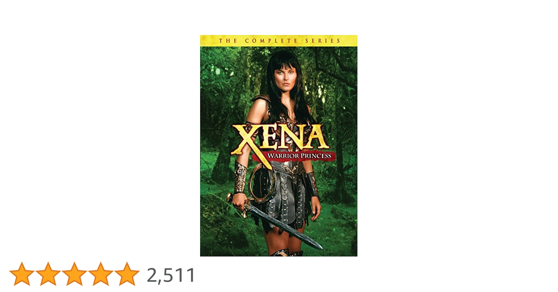 Xena: Warrior Princess: The Complete Series : Lucy Lawless