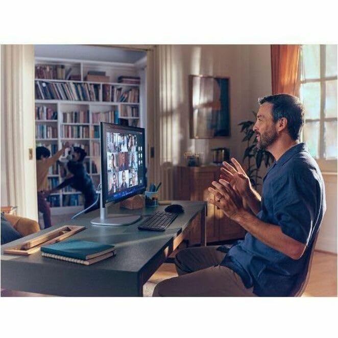 Image of HP EliteStudio 8 AiO G1i All-in-One Computer - Intel Core Ultra 5 235 - vPro Technology - 32 GB - 512 GB SSD - 27 inch QHD Touchscreen - Desktop - Pike Silver - Intel Q870 Chip - 2560 x 1440 - Windows 11