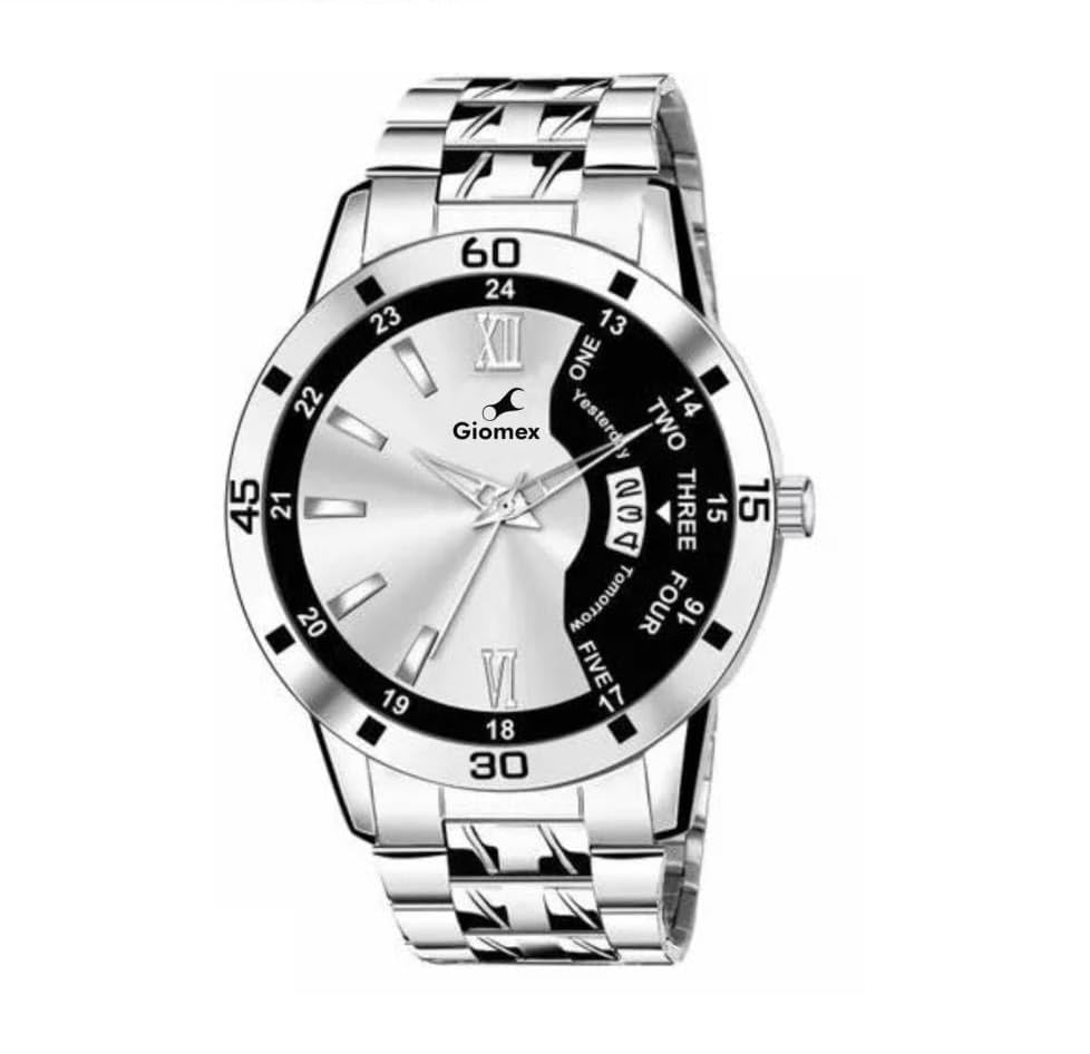 GIOMEX Premium Timepiece to Wearing in Office & Festive Occasion Day & Date White Dial Analog Watch for Men & Boy (2252) (B0CM6PS99J) Amazon Price History, Amazon Price Tracker