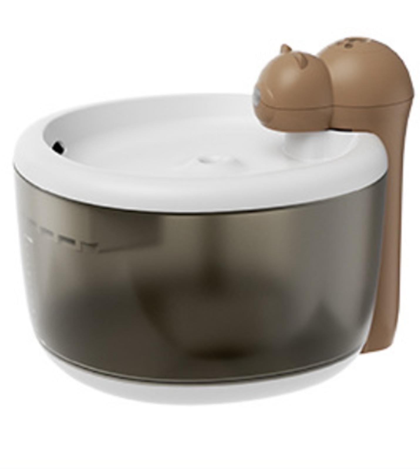 Fuente de Agua para Gatos para Gatos y Perros Pequeños en El Interior, 74 Oz/2,2 L, Dispensador Automático de Agua para Mascotas Inalámbrico y Funciona con Pilas con Sensor de Movimiento