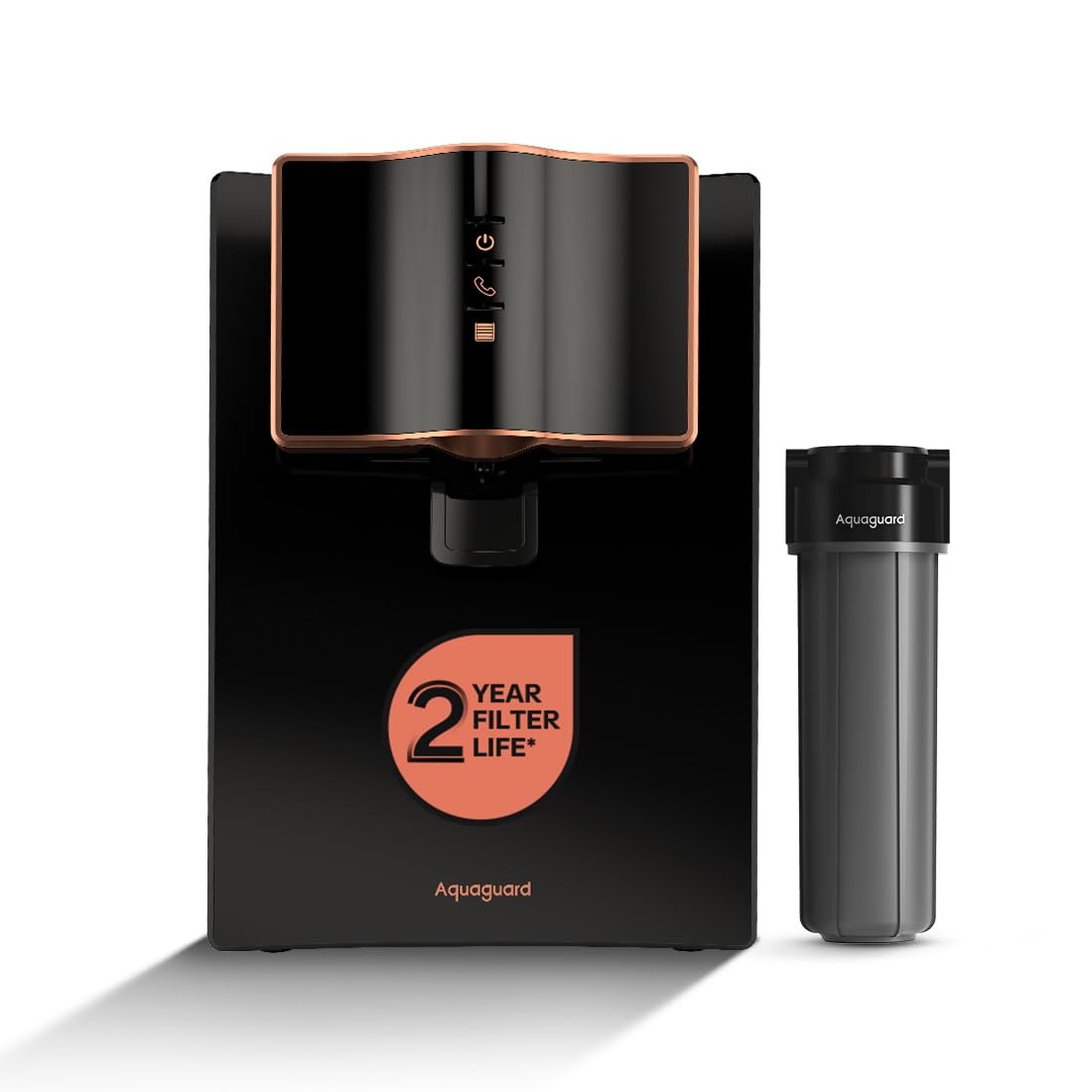 Aquaguard ENRICH Marvel RO+UV+UF Water Purifier with Copper & Alkaline Booster| 12-Stage Purification| 2-Year FilterLife| Mega Sediment Filter| 40%+ Water Recovery| Suitable for All Water Sources-image-28