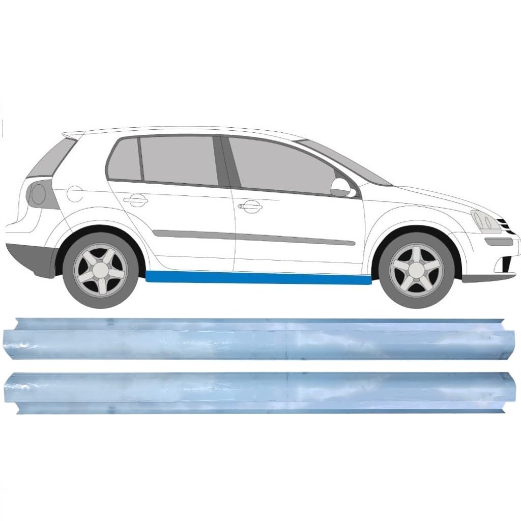 Reparaturblech Schweller für Volkswagen Golf 5 2003-2009 / Links = Rechts/Satz