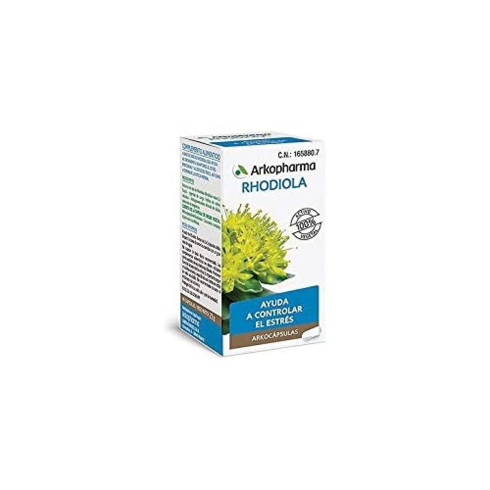 RHODIORELAX 45 arkocapsulas BIO pour la relaxation naturelle pour adultes en déplacement