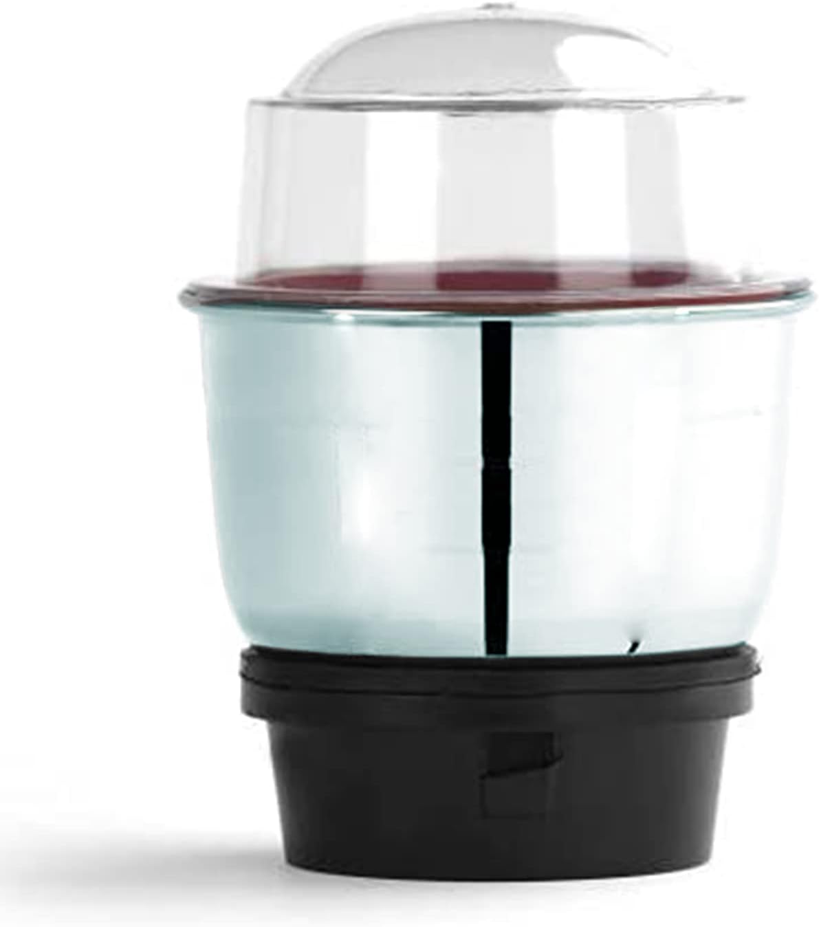 Stainless Steel Chutney Jar 400 ml Mixer Jar Grinder Masala Grinder Jar Idli Dosa Batter Mixer Jar Multipurpose Jar Steel - 1 set Chutney Jar Mixer