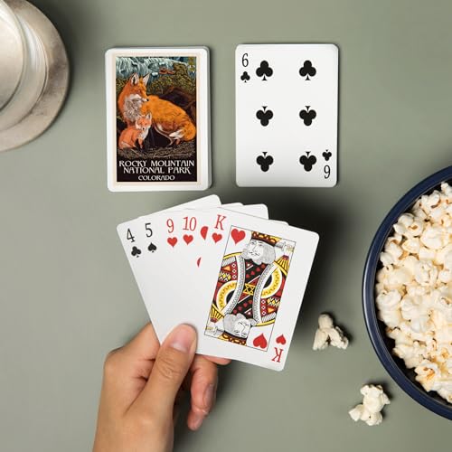 Baraja de cartas poker Rocky Mountain National Park miniatura 2