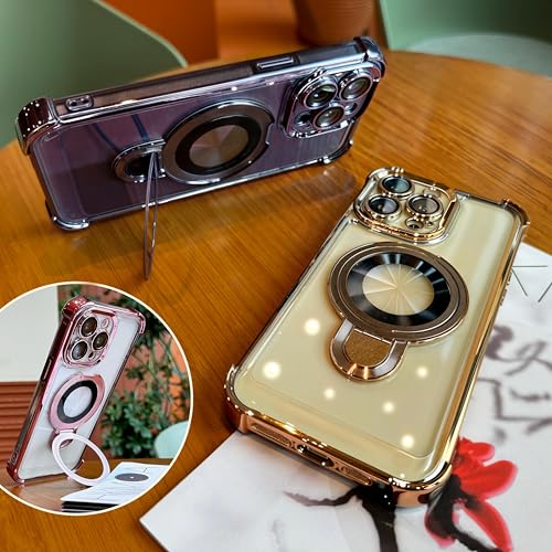 Coque iPhone 15 Pro MagSafe antichoc transparente protection objectif photo - 4