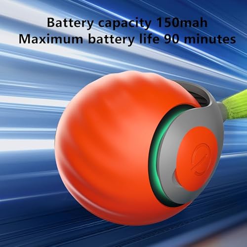 image for Generic Speedy Ball with Tail Cat Toy, Smart Interactive Toys for Bore