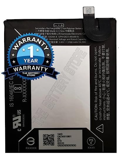 Image of THE BATTERY STORE Orignal 3AXL Battery for Google Pixel 3A XL 3AXL G020A-B Battery with 1 Year Warranty **** (PPP205)