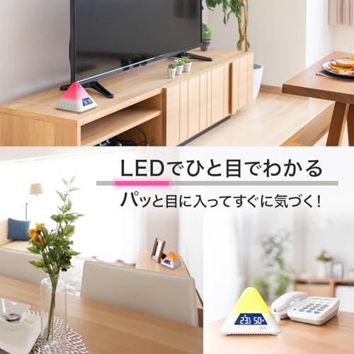 PLUS(プラス) 温度湿度計 AT-TH03 の商品画像 4