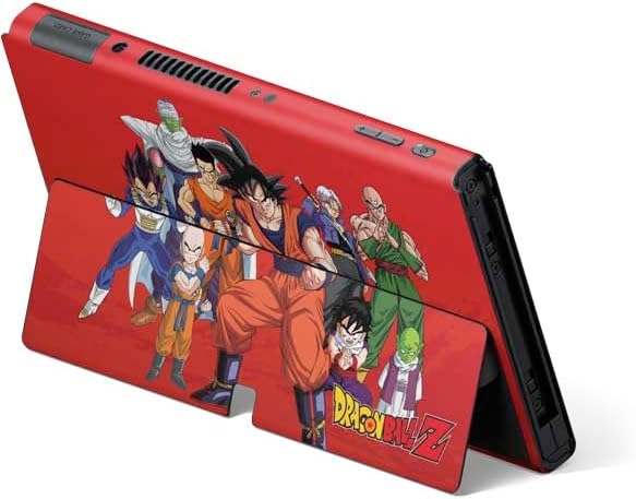 Skinit Decal Gaming Skin Compatible with Nintendo Switch OLED (2021) - Officially Licensed Dragon Ball Z Group Design