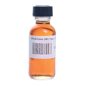 Black Love for Women Type Designer Inspired Scented Fragrance Body Oil - Premium Quality Cologne Oil Pure Strong Uncut Body Oil - Premium Fragrance Oils 1 oz