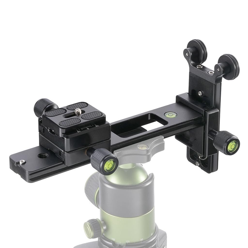 Teleobiettivo supporto livellamento staffa regolabile universale 38 mm piastra a sgancio rapido per fotocamera DSLR (design cavo)