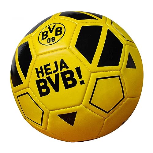 Borussia Dortmund Fußball - Heja BVB - Ball Größe 5 - Plus Aufkleber BVB 09 Borussia Dortmund Fußball - Heja BVB - Ball Größe 5 - Plus Aufkleber BVB 09