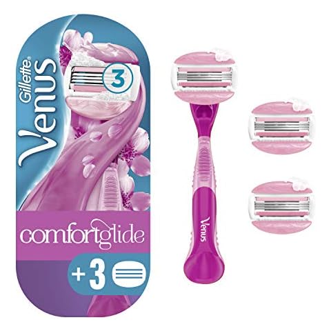 Gillette VENUS ComfortGlide Spa Breeze Maquinilla 2 en 1 + 3 Recambios Cover