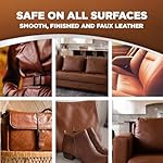Weiman Leather Cleaner Wipes - Clean Condition UV Protection Help Prevent Cracking or Fading of Furniture, Car Interior, Couch, and Shoes, 2 Pack with Microfiber Cloth - Image 3