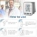 LotFancy Wrist Blood Pressure Monitor for Home Use, Blood Pressure Machine Adjustable Wrist Cuff (5.3”-8.5”) Digital BP Machine with Large LCD Display, 120 Memory with Carrying Case