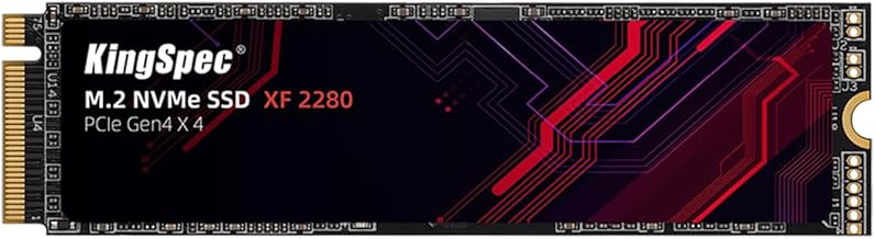 KingSpec 1TB M.2 SSD 2280 NVMe PCIe 4.0 x4 Incredible Read Up to 5000MB/s Internal M2 PCIe SSD for Gaming Consoles, Desktops, Gaming Laptops