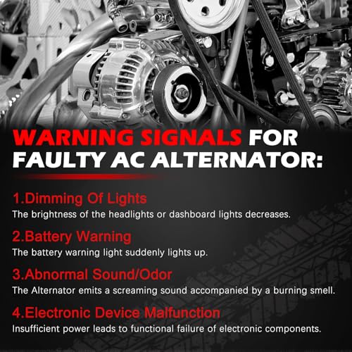 Autodevil 11252 Alternator 12V 170Amp Fits for Enclave Traverse Outlook Acadia Acadia Limited 3.6L 2008-2017, High Output Alternator Replace 11252N 20838975 23105717 TN1042106311 by Autodevil - Used condition - Image 8