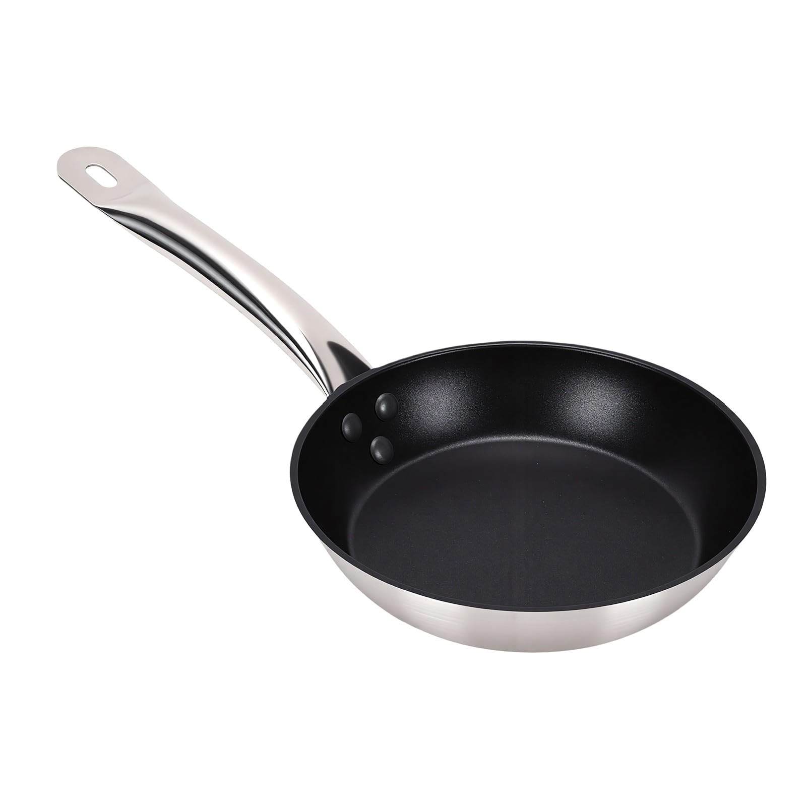 Fdit Padella, Padella Antiaderente per Crepes per Frittata da 20 Cm con