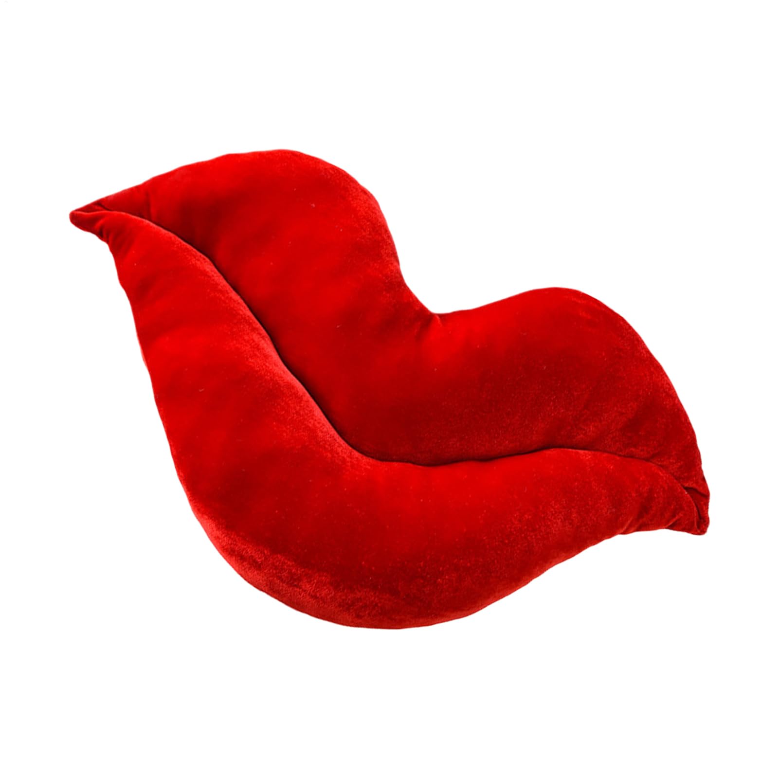 Coussin lèvres 3D velours doux pour chambre et canapé de salle de jeu