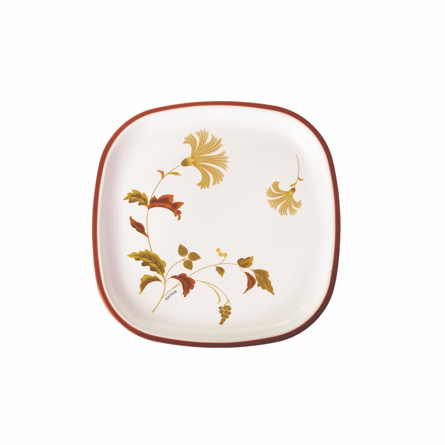 See full amazon price history chart for Nayasa Square Quater Plate DLX | Set of 6 | Microwave Safe | Snack Plate | Maroon Nayasa Square Quater Plate DLX | Set of 6 | Microwave Safe | Snack Plate | Maroon (B083DPTP6Q) Amazon Price History, Amazon Price Tracker