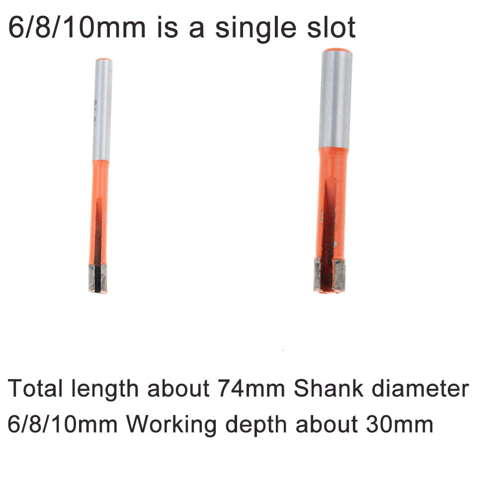 1PC Orange 6-100mm 8mm Ouvreur De Marbre Diamant Noyau Trou Scie Foret Pour Marbre Granit Brique Tuile Céramique Béton Forage, 40mm