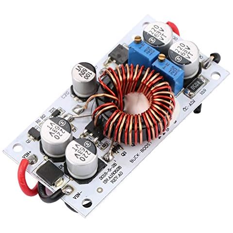 Akozon Step-Up-Down-Netzteil DC-DC-Netzteil/Spannung Einstellbar Cover