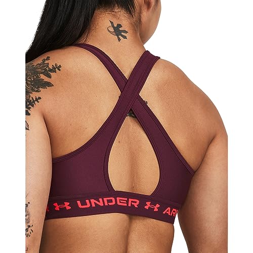 Image of Under Armour Women's Crossback Mid Impact Sports Bra