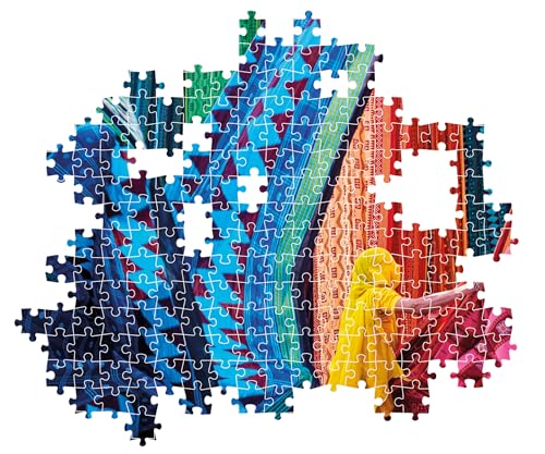Puzzle 1500 pièces : Tissus flottants Clementoni Puzzles - vue 6