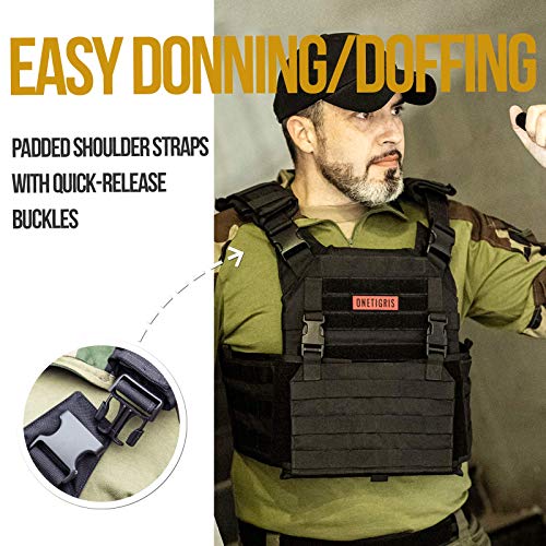 Image of ONETIGRIS Griffin AFPC Modular Tactical Vest 500D Cordura Breathable