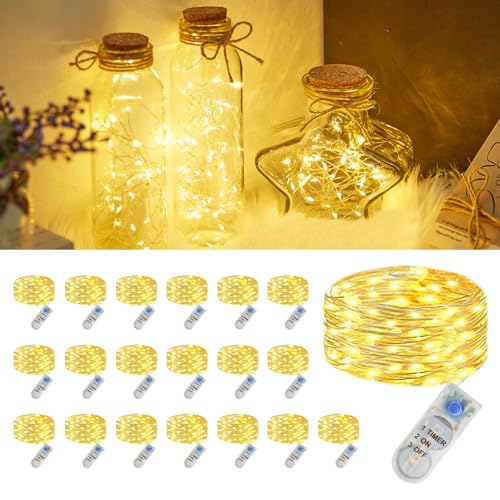 Guirlande LED Noël 2m lot de 20 pour illuminer vos tables de fête et mariages