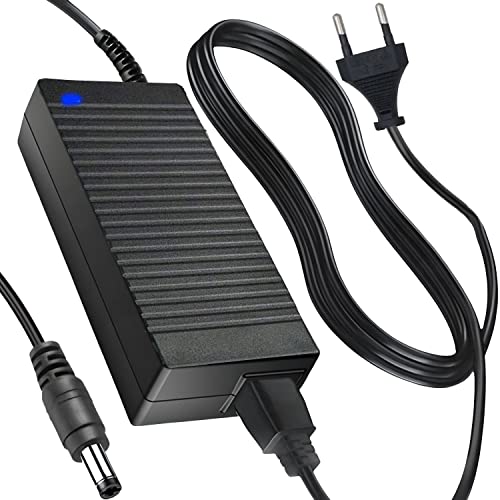 Retoo Fuente de alimentación enchufable 12v 10A Cargador Transformador 120W Adaptador de Fuente de alimentación Tira de LED, LCD, Monitor TFT, Cable de Carga de Tira de LED Universal, Adaptador