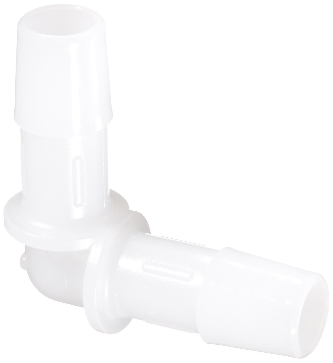 Eldon James L0-6HDPE High Density Polyethylene Equal 90 Degree Elbow, 3/8