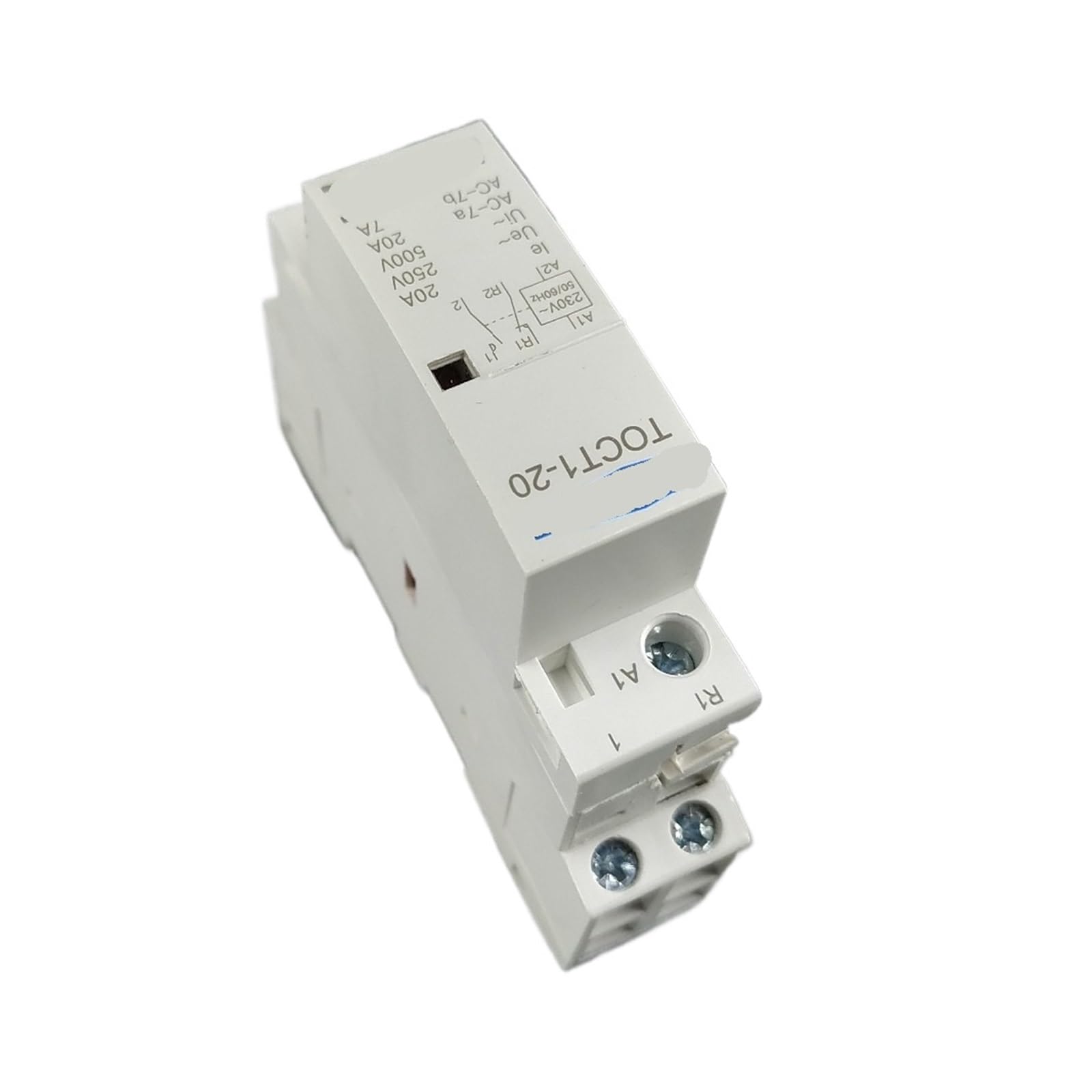 CT1 2P 20A 1NC 1NO 220V/230V 50/60HZ Szyna DIN Domowy AC Modułowy stycznik