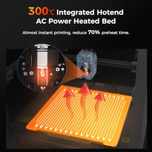 Image of Sovol SV08 Core-XY 3D Printer Voron 2.4 Open Source, 700mm /s High Speed 3D Printers with 300℃ Clog-Free Hotend & Camera, Auto Leveling with 4 Independent Z Motors, Large Print Size 13.8x13.8x13.6in