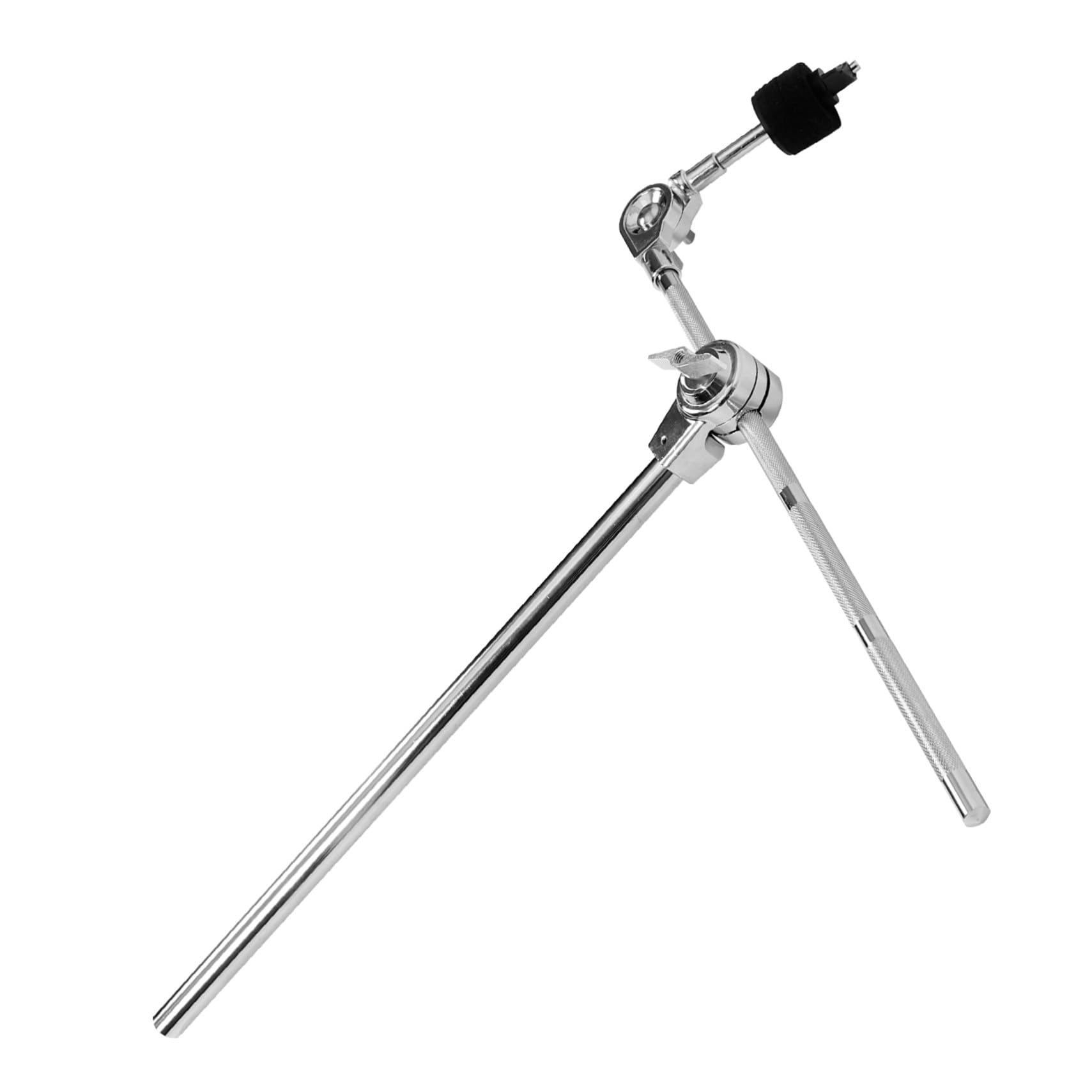 Yardwe Soporte para Platillos Splash Brazo de Platillo Ajustable de Aleación para Montaje de Batería