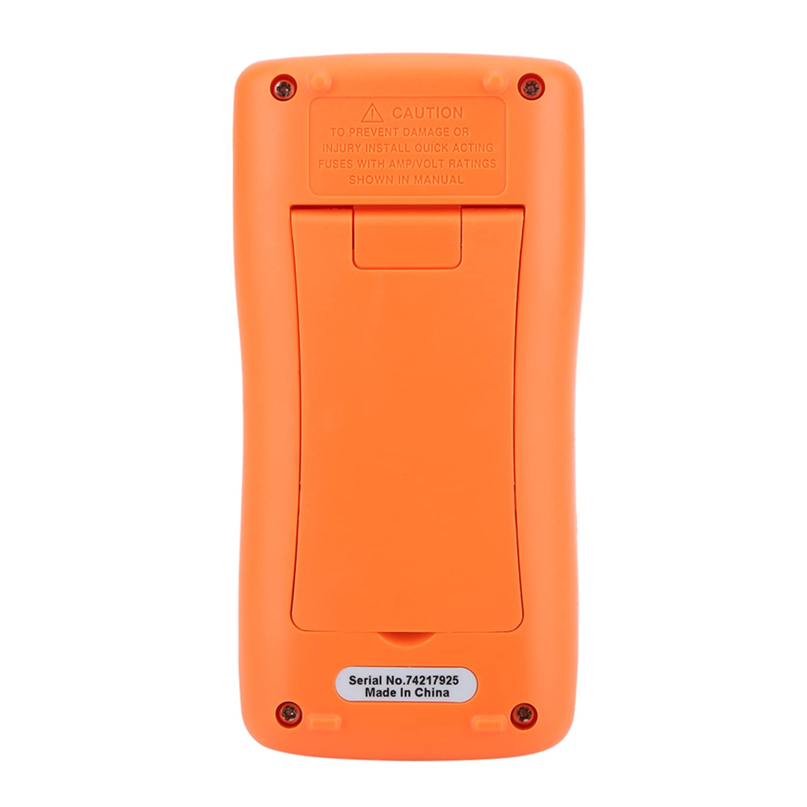Hidyliu Multímetro Digital AN8009 de Rango Automático, Diseño Ergonómico, Valores Eficaces Verdaderos, Probador de Voltaje CA/CC para Trabajos Eléctricos, 347g
