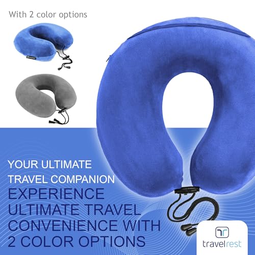Travelrest MFTP111 Therapeutic Memory Foam Travel & Neck Pillow thumb #8