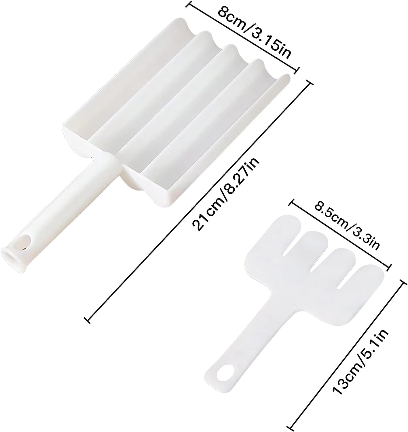 PRYFIL Rice-Meat Dumplings Meatball Maker, Meat Baller Maker, Non-Stick Meat Baller Spoon with Cutting Spade, Shrimp Baller Tool, Meatball Mold, Meatball Scoop, Kitchen Utensils, Kitchen Supplies 3