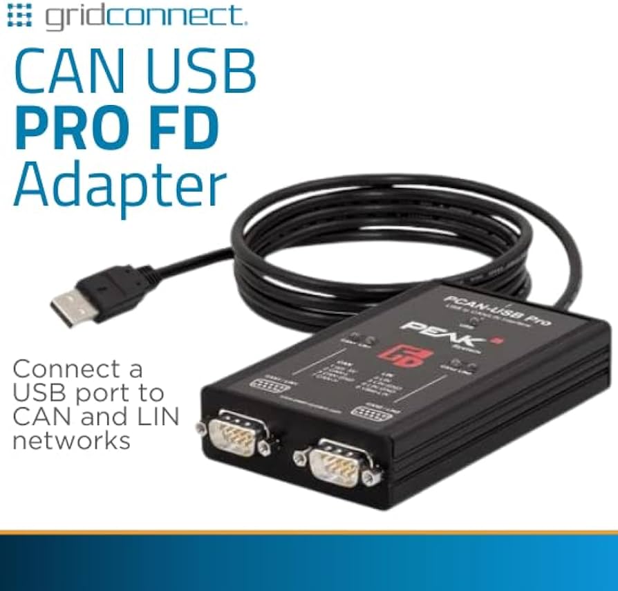 gridconnect PCAN-USB FD アダプター Amazon.co.jp: CAN USB FDアダプター(GC-CAN-USB-FD