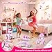 Nicmore Robot Cat Interactive Toys for Girls: Remote Control Pet for Kids Age 4-6 Gifts for 3 4 5 6 7 8 Year Old Gilrs RC Toys with Touch Sensing Gestures Christmas Birthday Gift Ideas